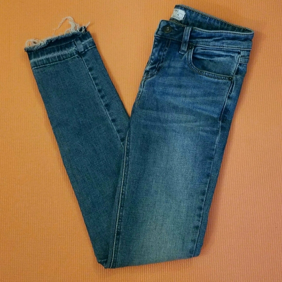 Free People Skinny Midrise Jeans - Picture 2 of 3